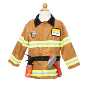 Verkleedset - Brandweer kostuum + helm + accessoires (Great Pretenders)