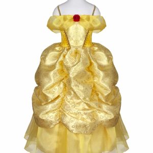 Great Pretenders Belle jurk + kroon - 110/116 - M (5-6 jaar)