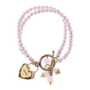 Chique parel armbandjes met bedel - Perfectly Perfect