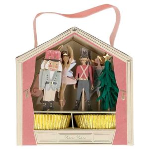 Cupcake set Notenkraker - 24 stuks - Meri Meri