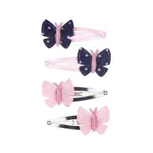 Haarclips Akke - Vlinder - 4 stuks - Souza!