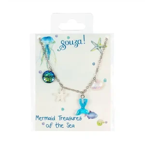 Ketting Zeemeermin met bedeltjes - Souza!