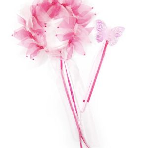 Feeën en prinsessen Halo en Toverstaf – stralenkrans – aureool – roze