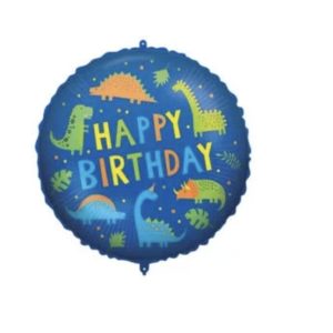 Dinosaurus Ballon - Folie ballon - Happy Birthday