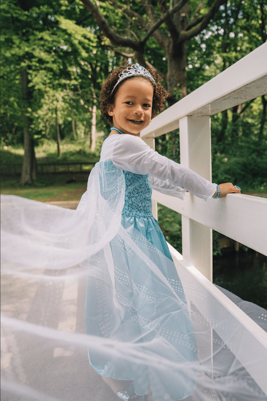 Frozen elsa jurk blauw