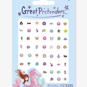 Nagelstickers zeemeermin - 50 stuks