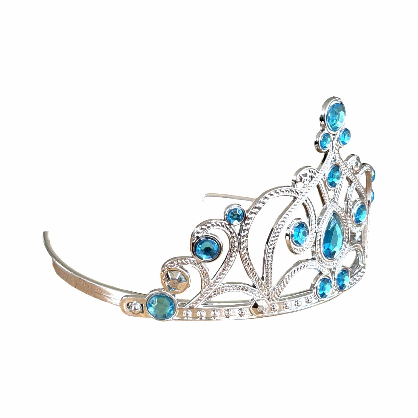 prinsessen kroon blauw
