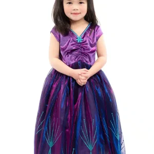 Sale - Little Adventures - Paarse ice prinsessenjurk