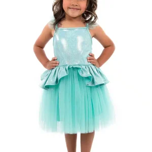 Sale - Little Adventures - groene tutu prinsessenjurk