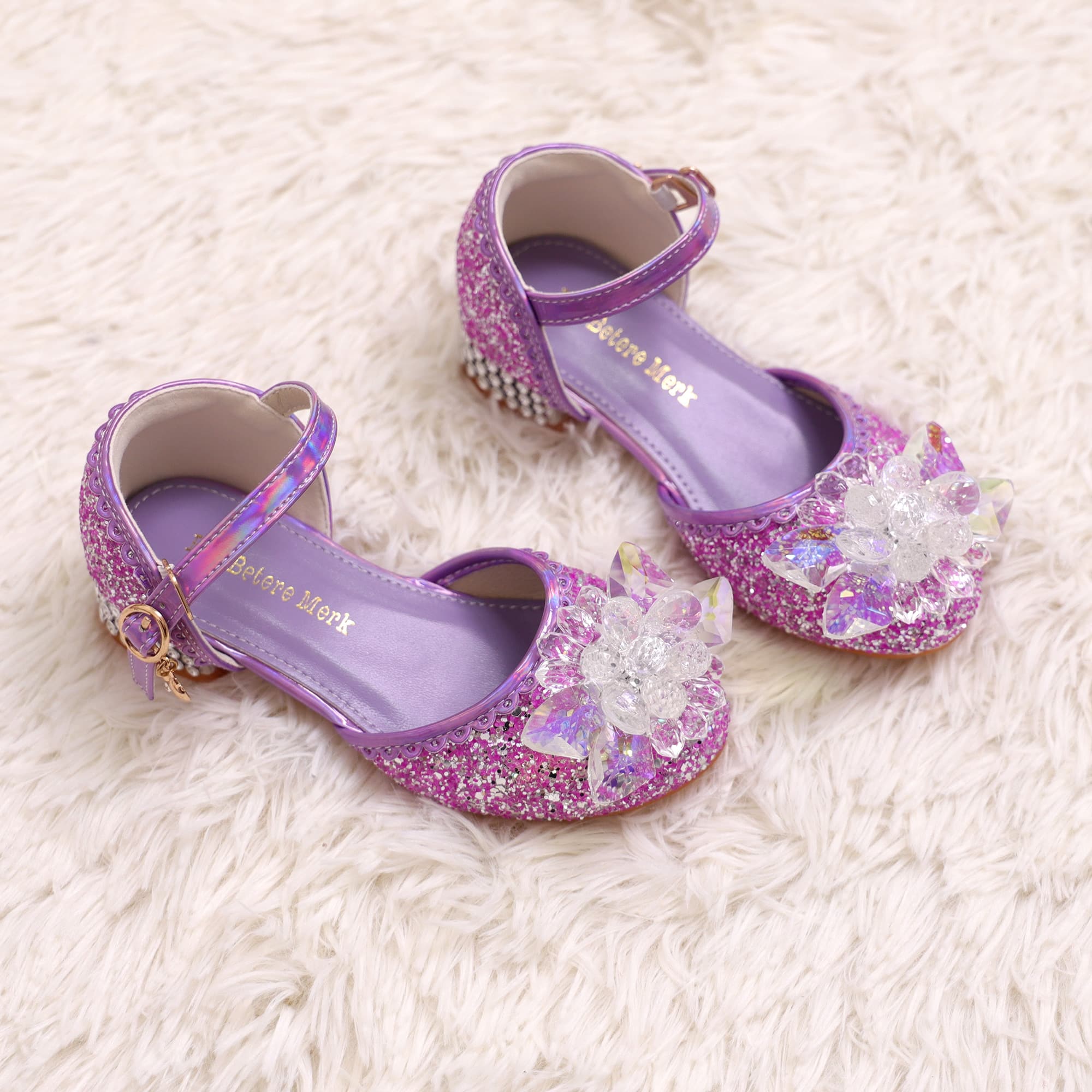 Het Betere Merk paarse prinsessenschoenen v1