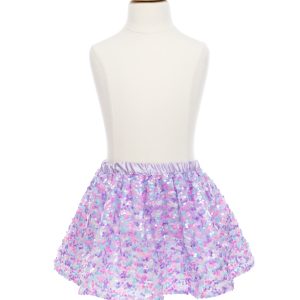 Great Pretenders - Paarse pailletten rok - 4-6 jaar
