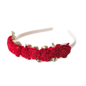 Haarband met bloemen