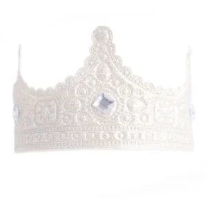 Little Adventures - prinsessenkroon zilver - stoffen kroon