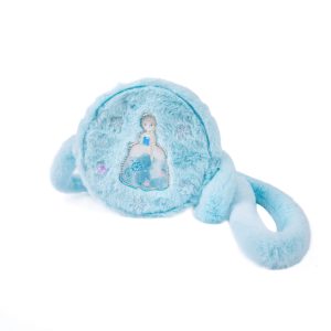 Great Pretenders - blauwe Elsa fluffy handtasje met pluche + kroon