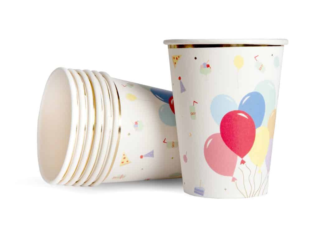 Happy Birthday bekers www.prinsessenjurk.nl