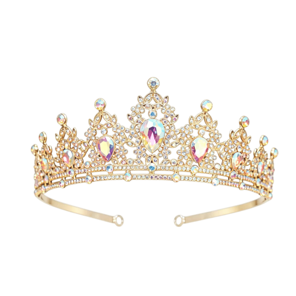 Tiara goud Isadora