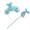 Zeemeermin tiara + toverstaf